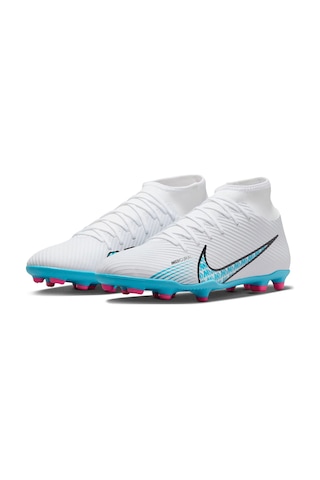 Nike Mercurial Superfly 9 Club Fg/mg Erkek Beyaz Mavi Futbol Krampon Dj5961-146 Beyaz/mavi