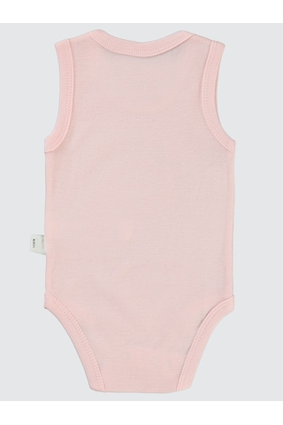 Civil Baby Kız Bebek Çıtçıtlı Badi 1-36 Ay Pudra