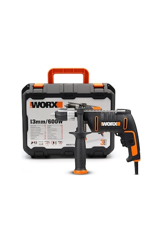 Worx Wx317.2 600watt 13mm Profesyonel Darbeli Matkap