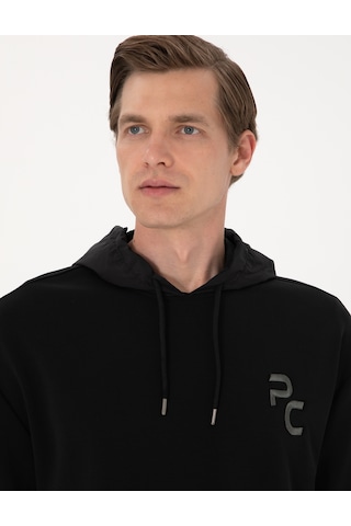 Pierre Cardin Erkek Siyah Sweatshirt 50302613-vr046 Siyah