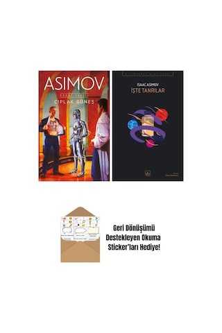 Çıplak Güneş Robot Serisi 2. Kitap + İşte Tanrılar