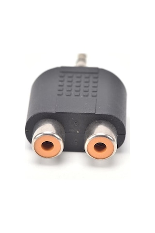 Stereo Erkek 2 Rca Dişi Çevirici Erkek 3.5 Mm 2x Dişi Rca Jack 2 Rca 1 Stereo Jack