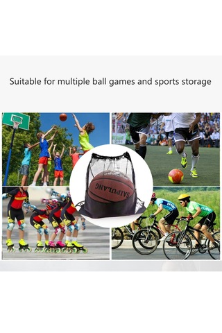 Dachuang Mesh Futbol Top Çantası Büyük Kapasiteli Ağır Yorum Basketbol Voleybol Beyzbol Tutmak İçin Ağır Nefes Alabilir Çantalar Çok Renkli