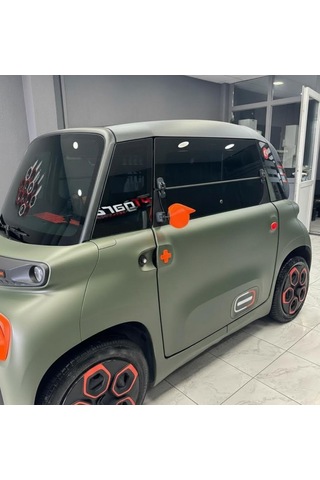 Citroen Ami Yarasa Ayna Kapağı Turuncu