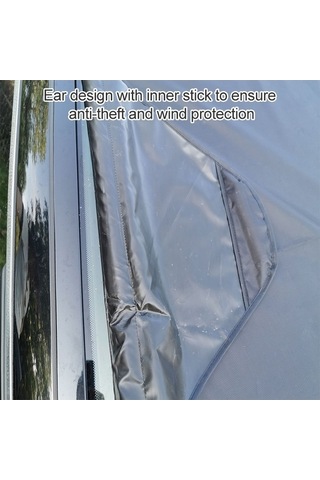 Tongxida Araba Katlanır Oxford Kumaş Ön Dişli Brace Kar Örtüsü, 167x120cm