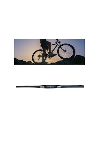 Suntek Dağ Yol Bisikletleri Için Bisiklet Aksesuarları Düz-gidon Siyah