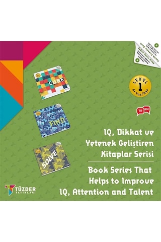 9'Lu Set 8+ Yaş / Iq Dikkat Ve Yetenek Geliştiren Kitaplar Serisi