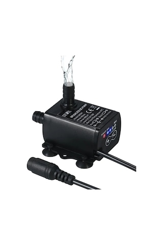 Dc12v Güneşçi Mikro Fırçasız Soğuk Su Dolaşım Çeşmesi Su Pompası, Boyut:qr50h