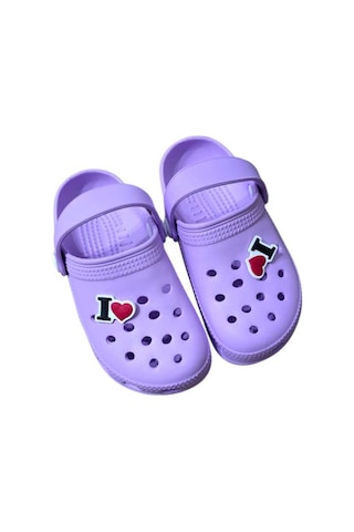 Kız Erkek Çocuk Patik Eva Etiketli Cross Terlik&sandalet Lila