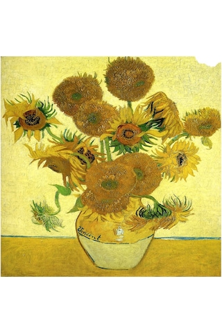 Van Gogh Yıldızlı Gece Ve Eserleri Doğal Taş Bardak Altlığı 4'lü Set - Natural Stone Coasters - Taş Çok Renkli