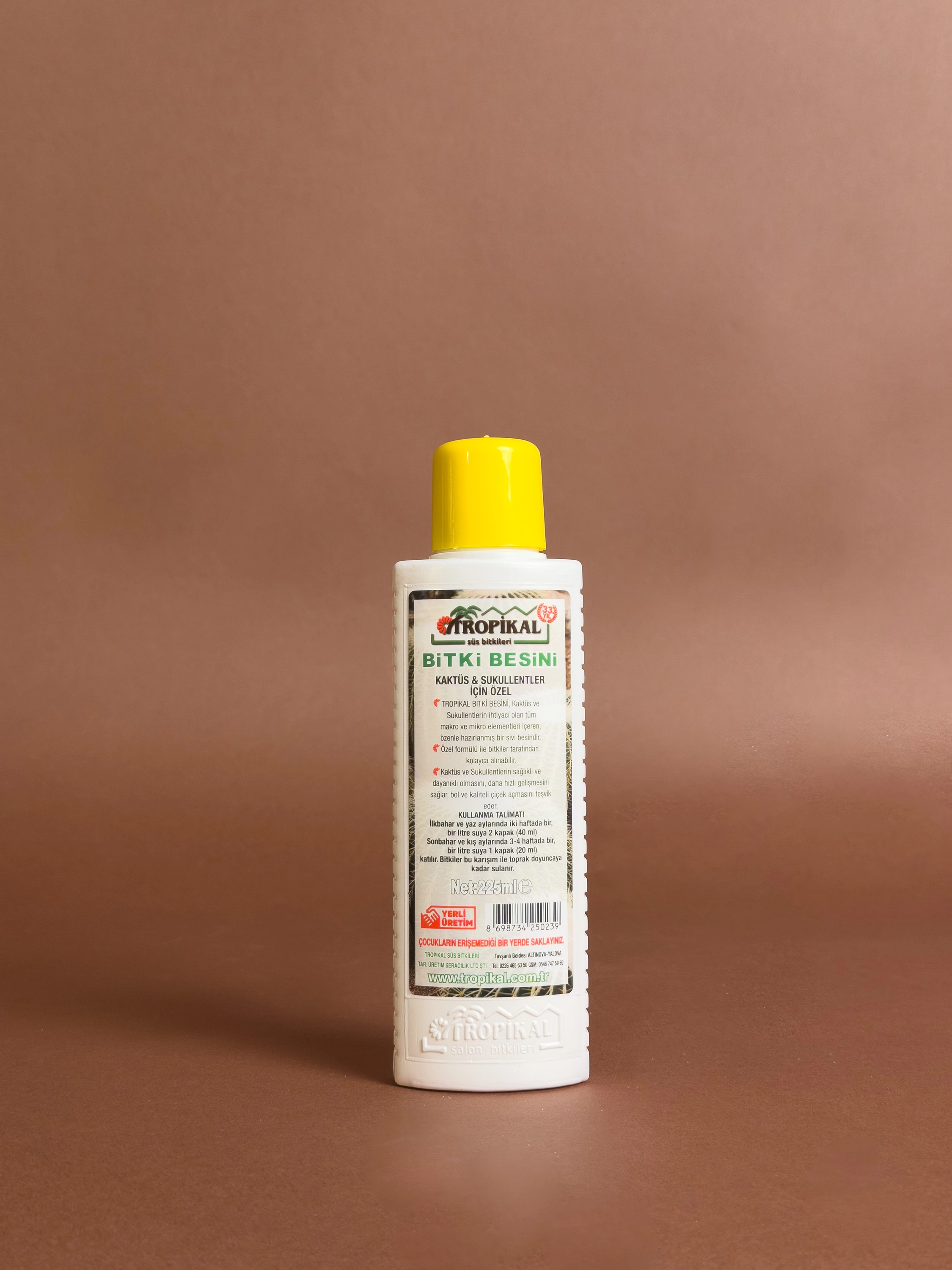 Kaktüs Ve Sukulentler İçin Özel Bitki Besini 225 Ml 225 ML
