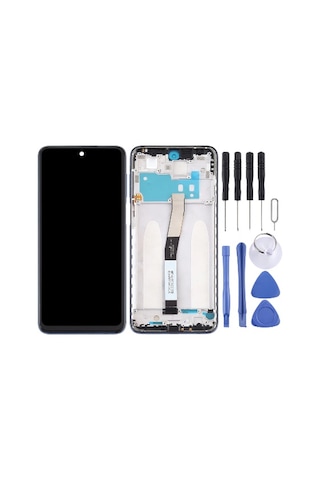 Xiaomi Uyumlu M2003j6e Redmi Note 9 Pro Ekran Lcd Full Çıtalı