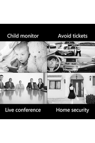 Padalink Mini Wifi Güvenlik Kamerası 1080p Hd, Uzaktan İzleme, İnfrafed Gece Görüşü, Hareket Algılama, 128gb Hafıza Kartı Desteği