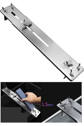 Suntek Mutfak Lavabo Için Bıçak Bileyici Bileme Taş Çerçeve