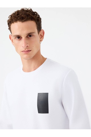Loft Beyaz Erkek Sweatshirt Lf2041111 Beyaz