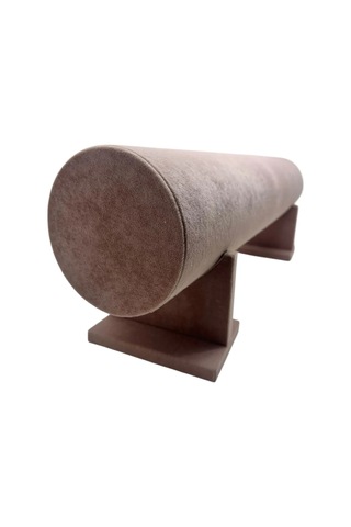 Yerli Üretim Büyük Boy Süet Kumaş Pembe Renk 50 Cm Ayaklı Taç Standı Çok Renkli