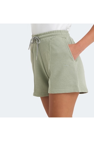 Slazenger VIXI Kadın Cepli Su Yeşili Şort
