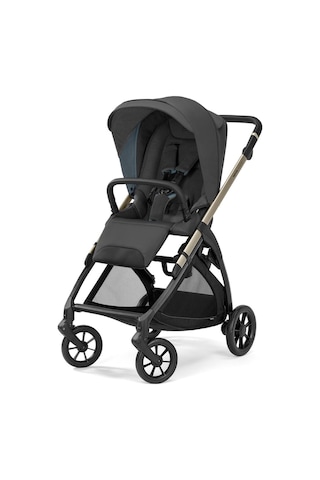 Inglesina Electa+ Tek El Tek Hamle İle Katlanıp Açılan Çift Yön Bebek Arabası Black