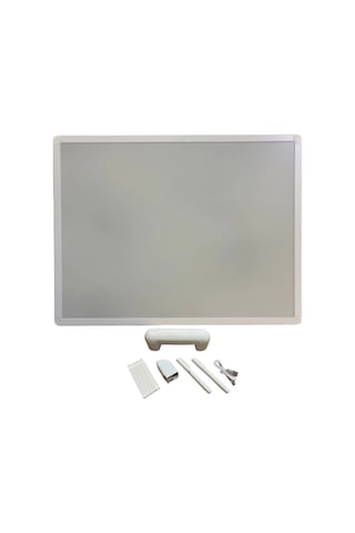 Manyetik Sihirli Yazı Tahtası Silinebilir Eğitim Çizim Yazı Panosu Type-c Şarjlı 76 Cm Beyaz