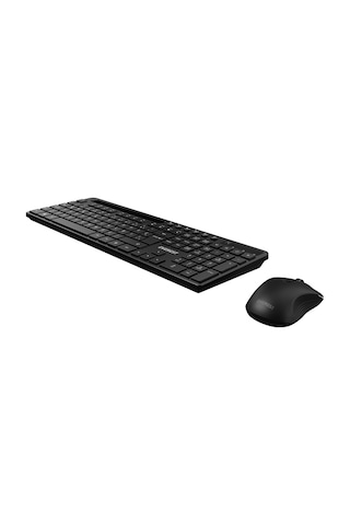 Everest KM-730 Siyah Kablosuz Q Multimedia Klavye + Mouse Set