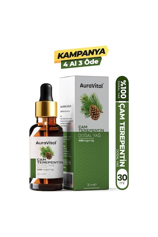 Çam Terebentin Yağı 30 Ml %100 Saf Ve Doğal 30 ML