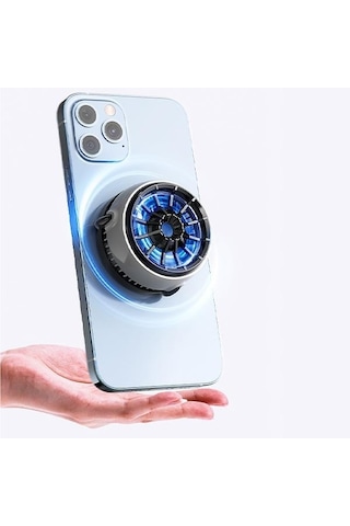 Polham 15w Magsafe Kablosuz Şarjlı İphone 12,13,14 İçin Telefon Soğutucu Ve Kablosuz Şarj, Süpercool