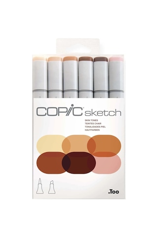 Sketch Skin Tonları 6'lı