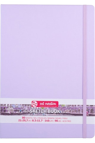 Talens Art Creation Eskiz Defteri 140Gr A4 80 Yp. - Pastel Violet