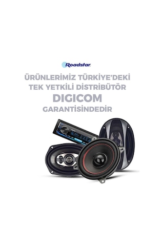 Roadstar Rdm-720dsp Bluetooth 3xusbli Dsp'li Oto Teyp App Kontrol
