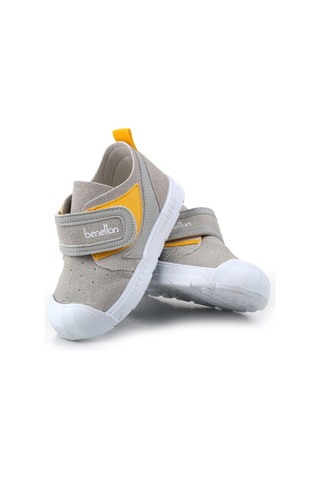 Benetton Bn-1403 Rahat Ortopedik Taban Kız/erkek Çocuk Ayakkabısı Gri