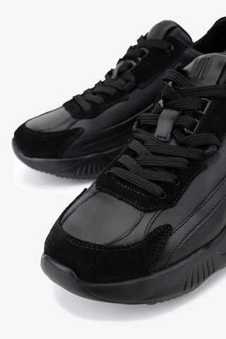 Valmenti Erkek Hakiki Deri Siyah Sneakers & Spor Ayakkabı 381 23348 Erk Ayk Y26 Sıyah