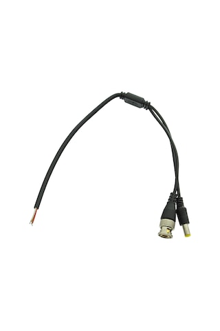 Kadraj Kablolu Bnc Konnektör + Dc Power Jack - 10 Adet - Güvenlik