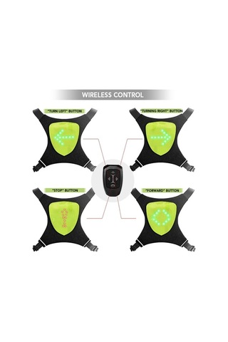 Createtech Bisiklet Çantası: Usb, Led Sinyal, Dönüş Çantası, Geeksen Çift Tasarım Yeşil