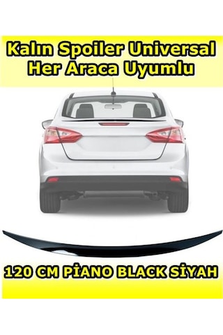 Hyundaı Era Uyumlu Piano Black Spoiler 120 Cm (554702211)