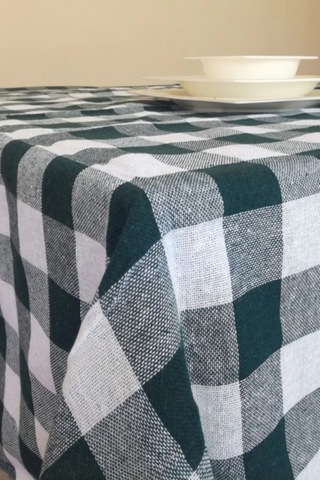 Çok Amaçlı Piknik Masa Örtüsü Sofra Bezi Yeşil 150x150