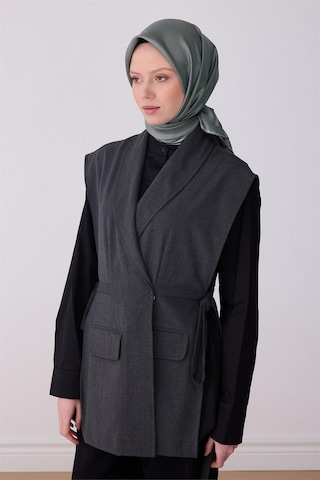 Belli İpek Eşarp - 4305-01 Gri Twill