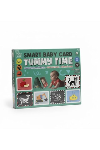 Laco Kids Tummy Time Smart Baby Card Karın Üstü Aktivite Zeka Kartları + Güvenli Ayna 0-12 Ay Laco Kids Tummy Time Smart Baby Card Karın Üstü Aktivite Zeka Kartları + Güvenli Ayna 0-12 Ay