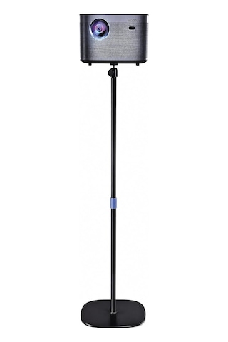 Coverzone Projeksiyon Standı Ayarlanabilir Teleskopik Zemin Standı 63-120 Cm Yükseklik Ayarlı 360 Derece Dönebilen