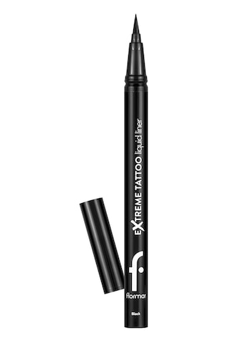 Extreme Tattoo Yüksek Pigmentli & Mat Bitişli Akmayan Likit Göz Kalemi 001 Black
