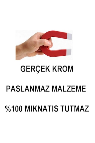 3 Metre Paslanmaz Duvar Tip Duvara Monte Şerit Bariyer