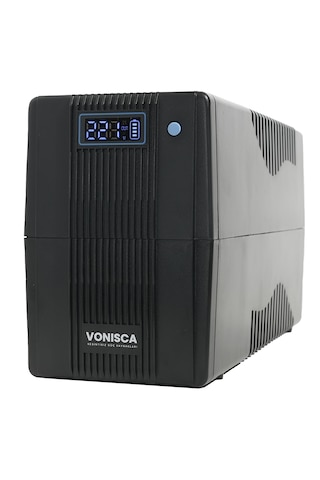 D-650 650va Lcd Kesintisiz Güç Kaynağı Line Interactive 1x12v 7ah Ups Bilgisayar Modem Kamera Pc