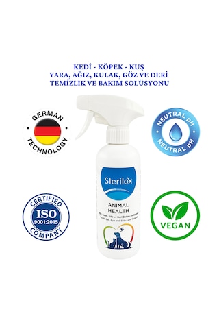 Sterilox Animal Health Yara Ağız Göz Bakım Solüsyonu 400 ML