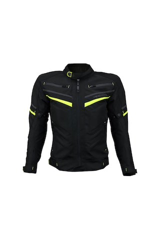 Vexo California Motosiklet Montu Neon Sarı - Siyah
