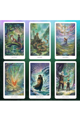 Mistik Orman Tarot / 78 Kart Ve Rehber Kitapçık