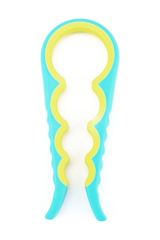 Ranyeek Mutfakta Kullanımı Kolay Dört İşlevli Açıcı: Kutu, Şişe, Kapağı Açma Ve Sıkma - Dayanıklı Malzeme - Mavi Mavi