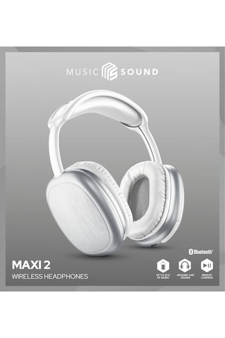 Cellularlıne Music Sound 2 Maxi TWS Bluetooth 5.1 Kulak Üstü Kulaklık