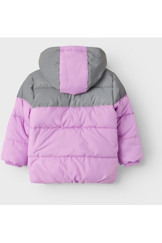 Name It Kapüşonlu Lila Kız Çocuk Mont 13218467 001