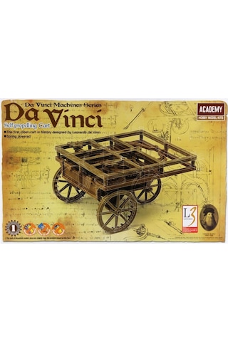 Academy 18129 Da Vinci Arabası, Plastik Model Kiti-49081