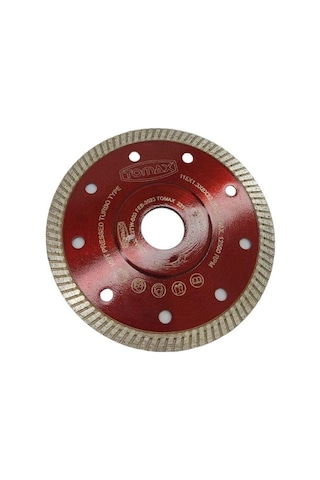 Tomax Granit Kesme Kırmızı Disk 115x1,3x8x22.23mm