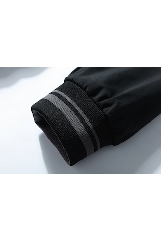 Sımıcg Erkek Çift Taraflı Dolgulu Ceket - Haki Bej - Beyaz